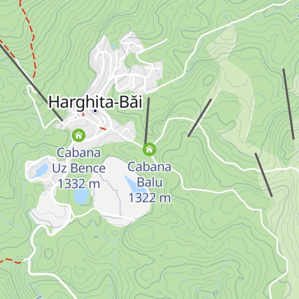 Map of Cabana Balu