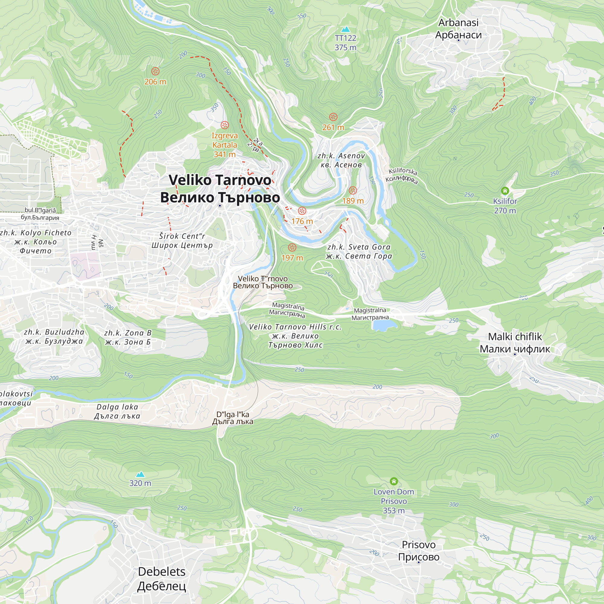 Turisticheski Dom map