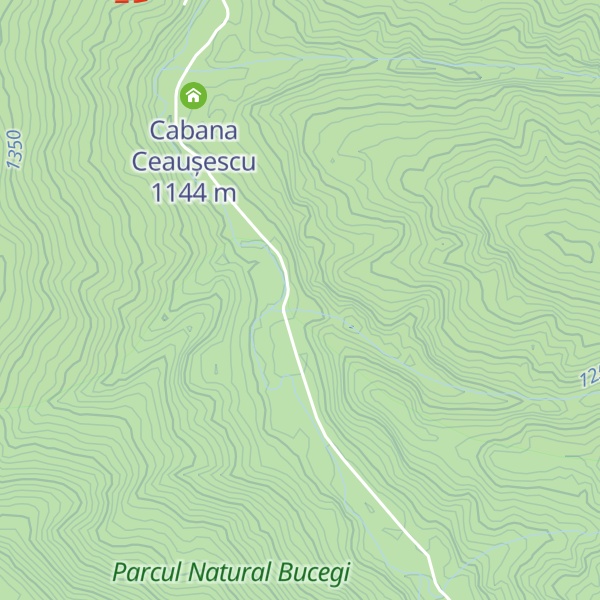 Map of Cabana Ștevia