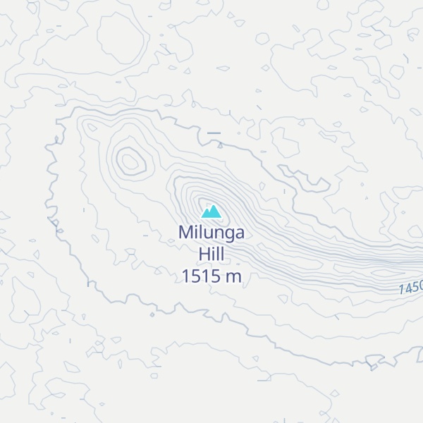 Map of Milunga Hill