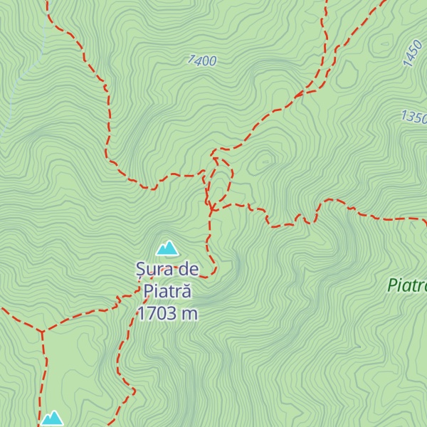 Map of Cabana Piatra Mare
