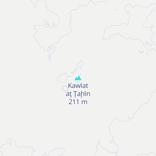 Map of Kawlat aţ Ţaḩīn
