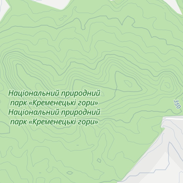 Map of Hora Masliatyn