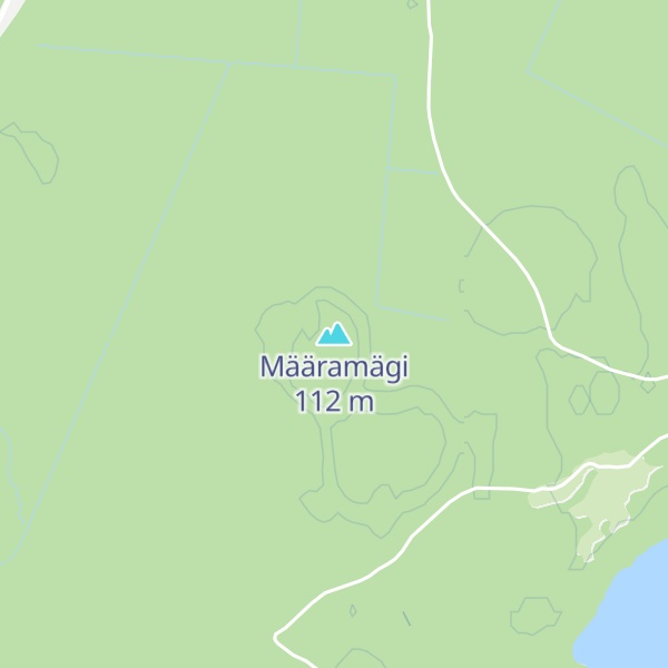 Map of Määramägi