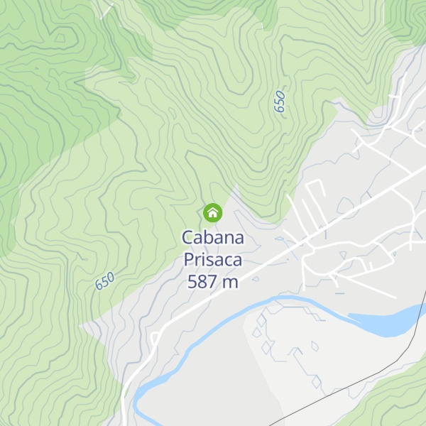 Map of Cabana Prisaca