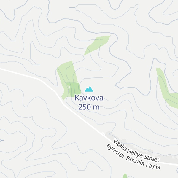 Map of Kavkova