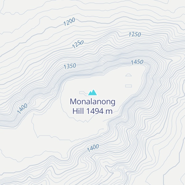 Map of Monalanong Hill