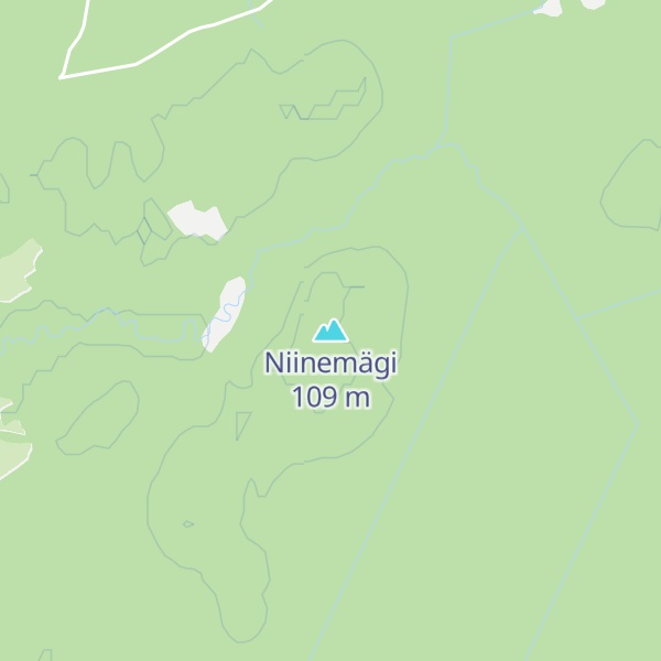 Map of Niinemägi