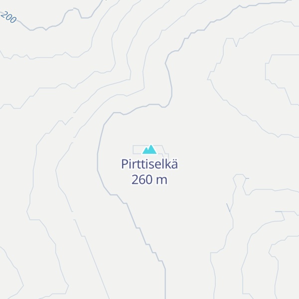 Map of Pirttiselkä
