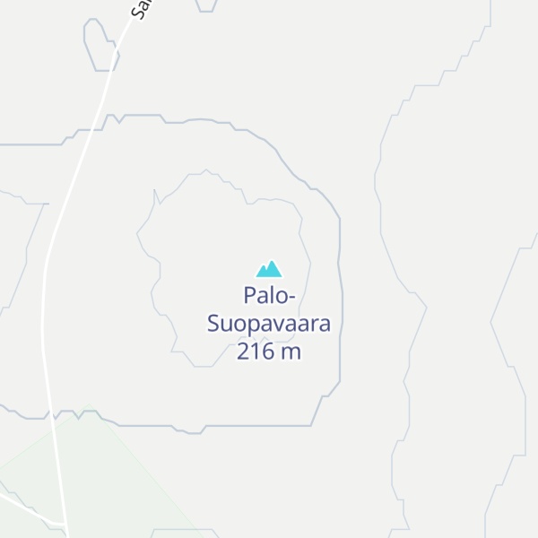 Map of Palo-Suopavaara