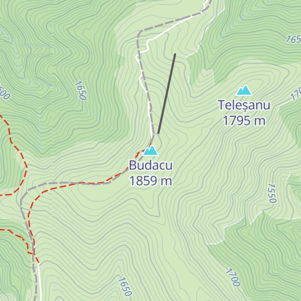 Map of Budacu
