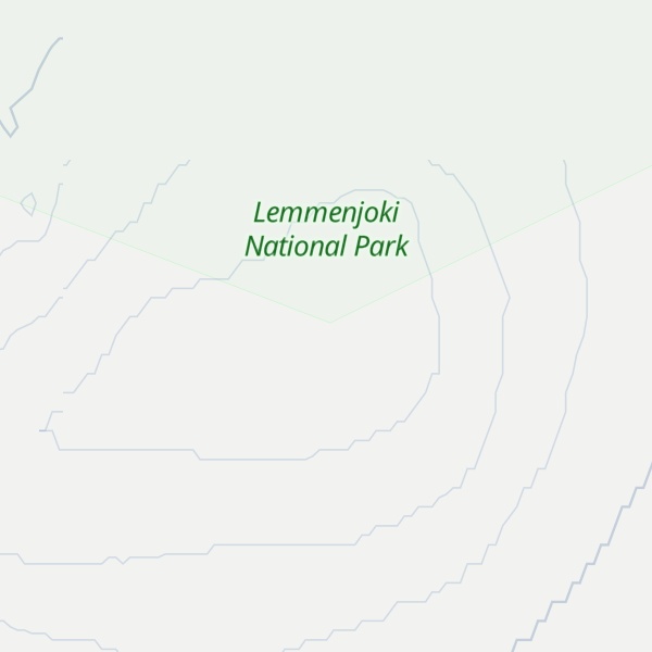 Map of Uurrekarkean palovartijan maja autiotupa