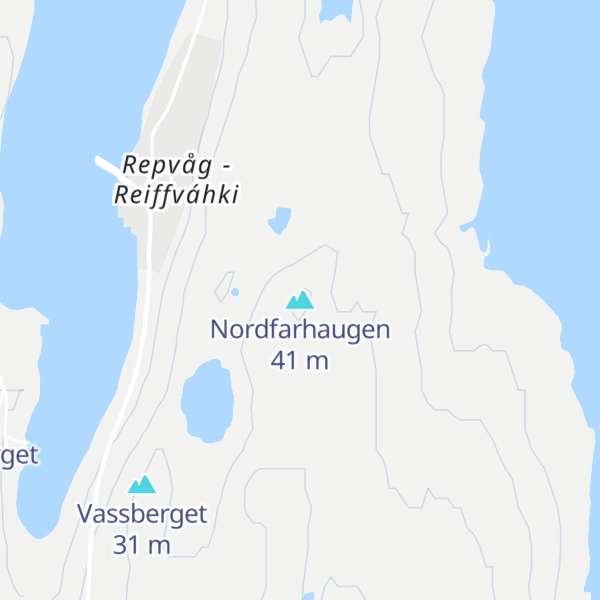 Map of Nordfarhaugen