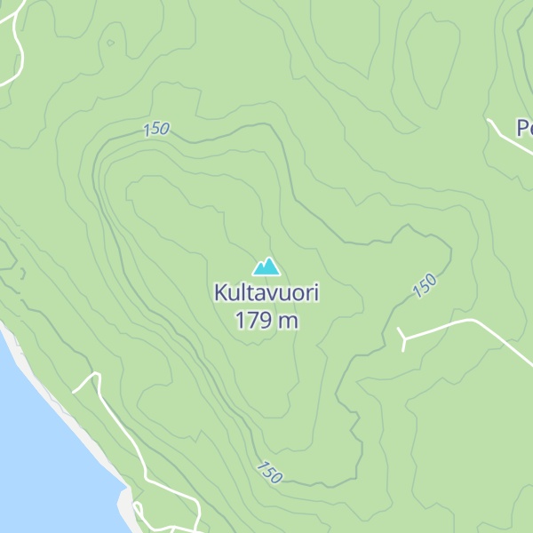 Map of Kultavuori