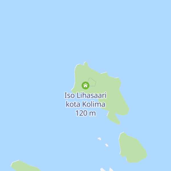 Map of Iso Lihasaari kota Kolima