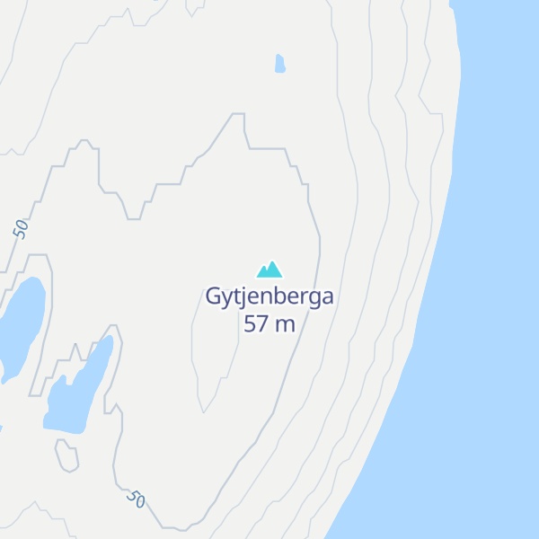 Map of Gytjenberga