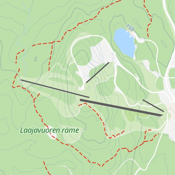 Map of Laajavuori