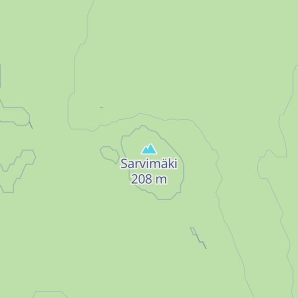 Map of Sarvimäki