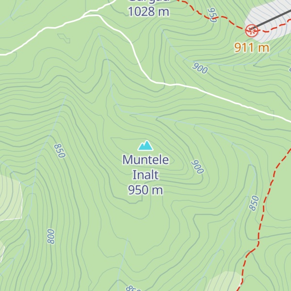 Map of Muntele Inalt