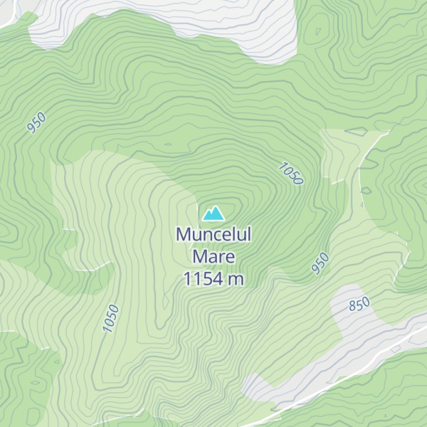 Map of Muncelul Mare