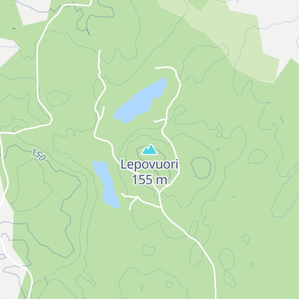 Map of Lepovuori