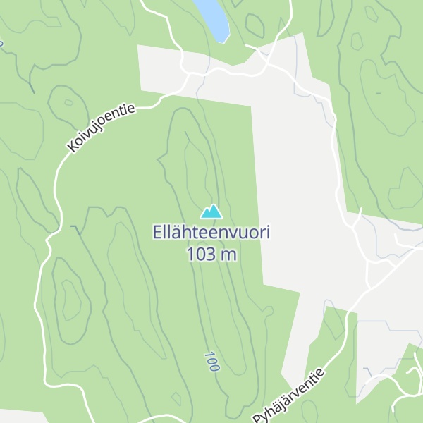 Map of Ellähteenvuori