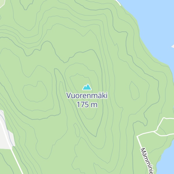Map of Vuorenmäki