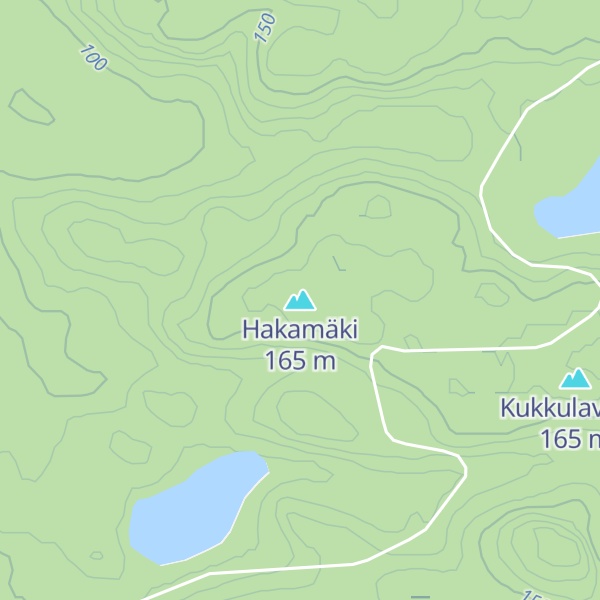 Map of Hakamäki