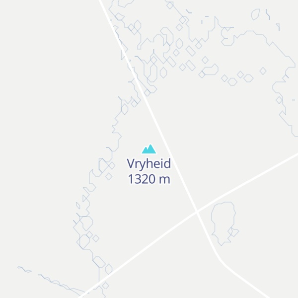 Map of Vryheid