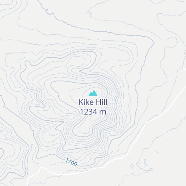Map of Kike Hill