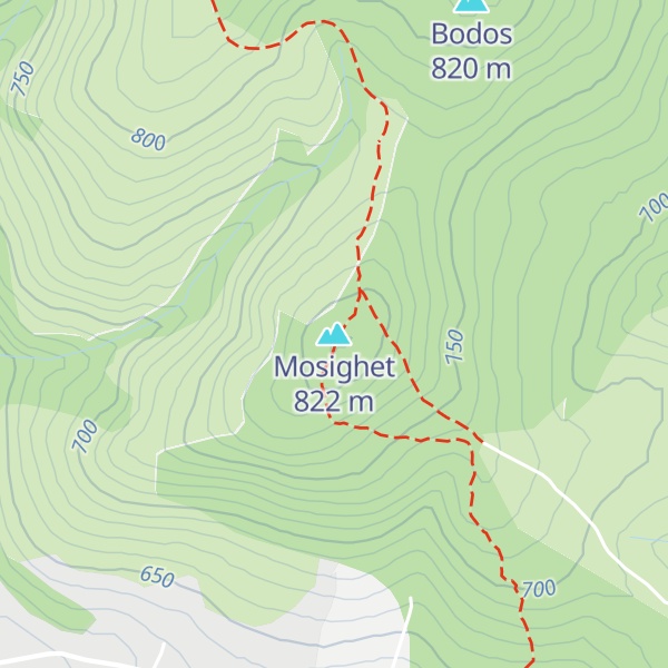Map of Mosighet