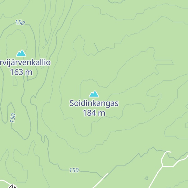 Map of Soidinkangas