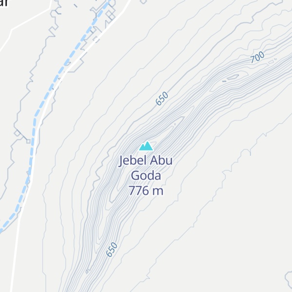 Map of Jebel Abu Goda