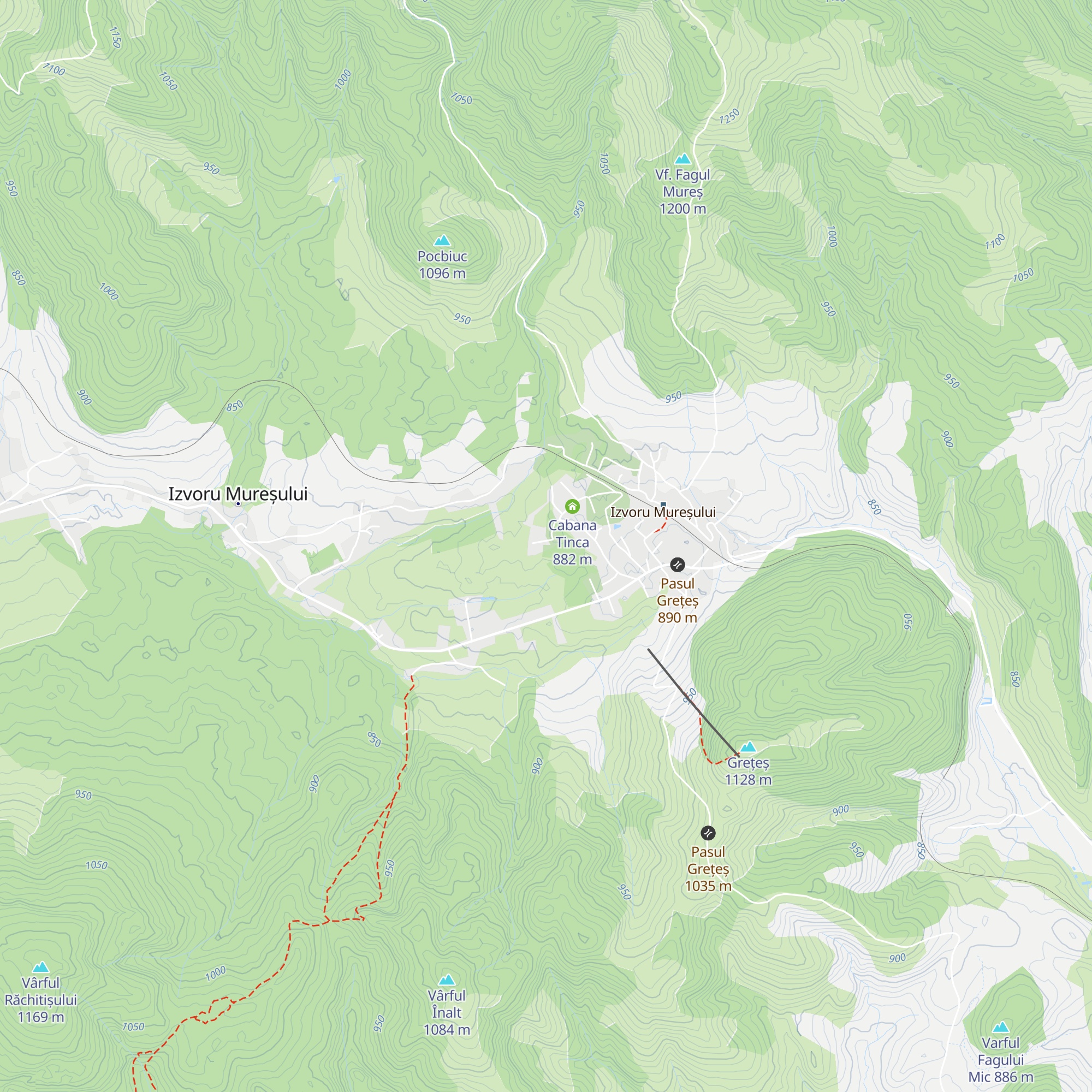Cabana Lake House map