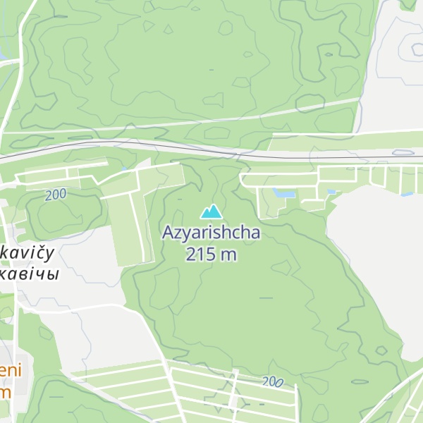 Map of Azyarishcha