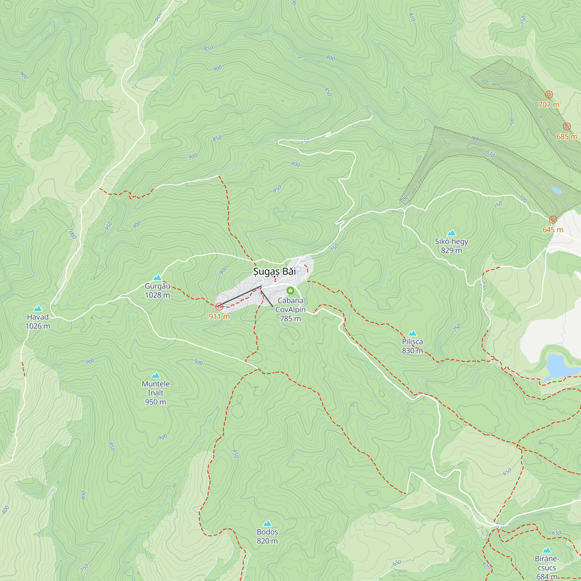 Cabana CovAlpin map