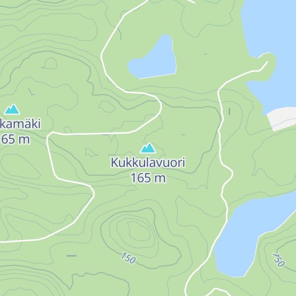 Map of Kukkulavuori