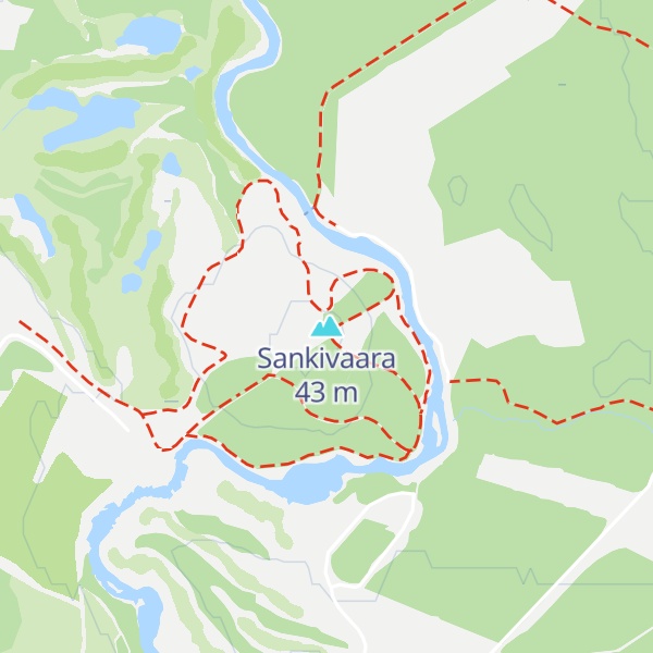 Map of Sankivaara