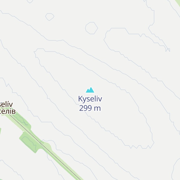 Map of Kyseliv