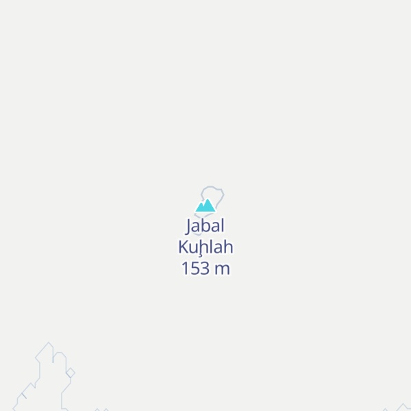 Map of Jabal Kuḩlah