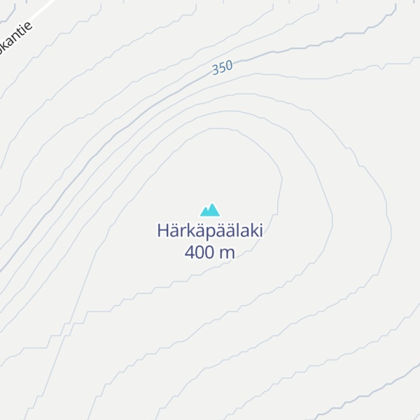 Map of Härkäpäälaki