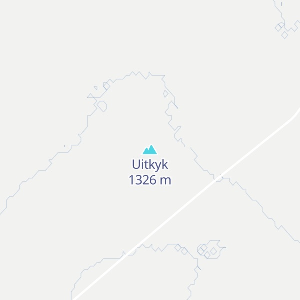 Map of Uitkyk