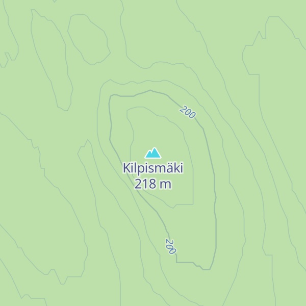 Map of Kilpismäki