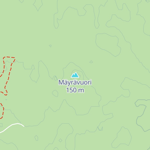 Map of Mäyrävuori