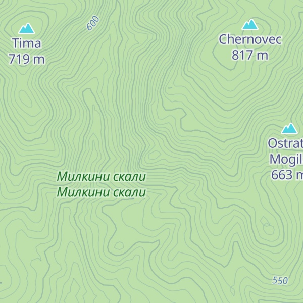 Map of Golyamoto Kale
