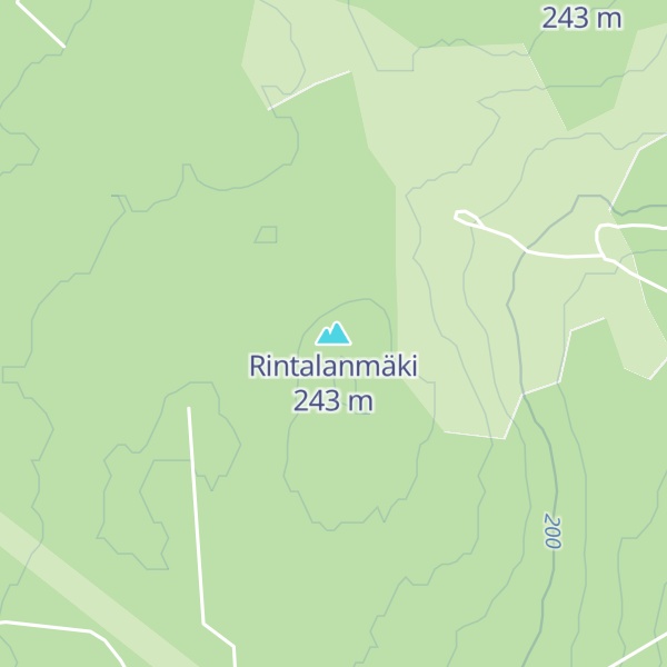 Map of Rintalanmäki