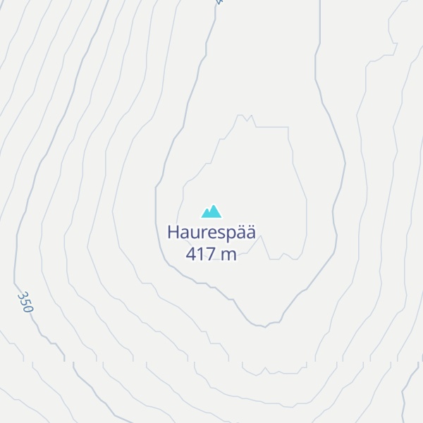 Map of Haurespää