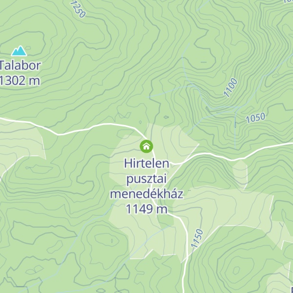 Map of Hirtelen pusztai menedékház