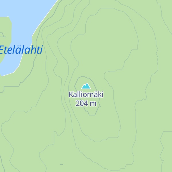 Map of Kalliomäki