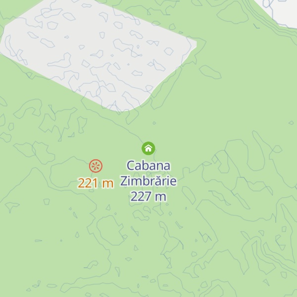 Map of Cabana Zimbrărie